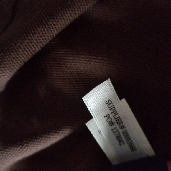 Chaps Floral Blouse Top S Brown - Picture 4 of 8